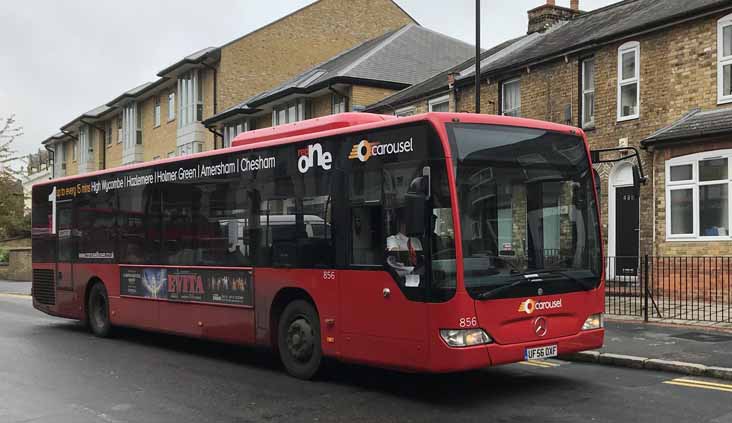 Carousel Buses Mercedes Citaro 856 red one